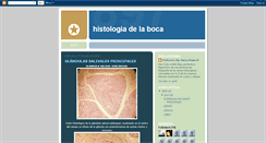 Desktop Screenshot of histologiadelaboca.blogspot.com