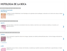 Tablet Screenshot of histologiadelaboca.blogspot.com