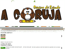 Tablet Screenshot of centrodeestudoacoruja.blogspot.com