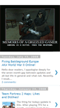 Mobile Screenshot of memorisofagrizzledgameruk.blogspot.com