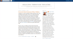 Desktop Screenshot of healingthroughtheatre.blogspot.com