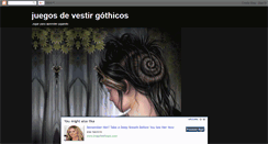 Desktop Screenshot of juegosdevestirgothicos.blogspot.com