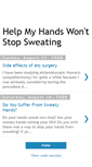 Mobile Screenshot of hand-sweat-cure.blogspot.com