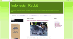 Desktop Screenshot of indonesian-rabbit.blogspot.com