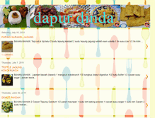 Tablet Screenshot of dapurdinda.blogspot.com