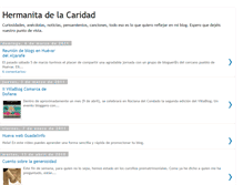 Tablet Screenshot of hermanadelacaridad.blogspot.com