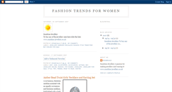 Desktop Screenshot of fashiontrendsforwomen.blogspot.com
