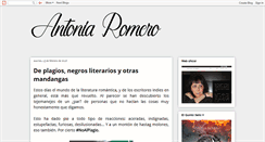 Desktop Screenshot of antoniaromero.blogspot.com