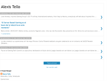 Tablet Screenshot of alexistello.blogspot.com