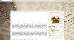 Desktop Screenshot of graphisme-chaumont.blogspot.com