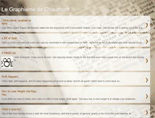 Tablet Screenshot of graphisme-chaumont.blogspot.com