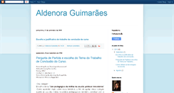 Desktop Screenshot of aldenora-guimaraes.blogspot.com