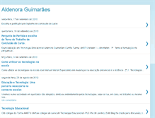 Tablet Screenshot of aldenora-guimaraes.blogspot.com