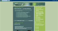 Desktop Screenshot of fhsdeutschii.blogspot.com