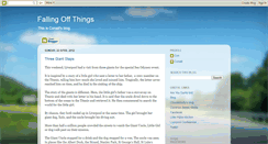 Desktop Screenshot of fallingoffthings.blogspot.com