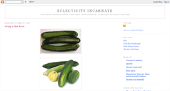 Desktop Screenshot of eclecticityincarnate.blogspot.com