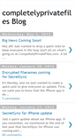 Mobile Screenshot of completelyprivatefiles.blogspot.com