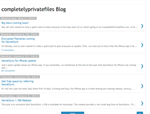 Tablet Screenshot of completelyprivatefiles.blogspot.com