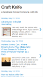 Mobile Screenshot of craftknife.blogspot.com