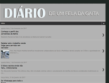 Tablet Screenshot of diariodeumfeladagaita.blogspot.com