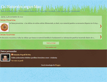 Tablet Screenshot of maonaturals.blogspot.com