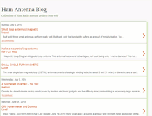 Tablet Screenshot of ham-antennas.blogspot.com