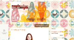 Desktop Screenshot of magdamagdadesignstudio.blogspot.com