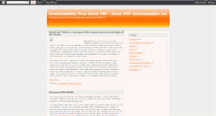 Desktop Screenshot of aboutpspgames.blogspot.com