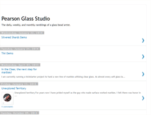 Tablet Screenshot of pearsonglass.blogspot.com