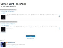 Tablet Screenshot of contactlightmovie.blogspot.com