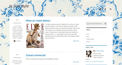 Desktop Screenshot of je-suis-style.blogspot.com