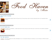 Tablet Screenshot of foodhaven2.blogspot.com