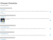 Tablet Screenshot of chrouserchronicles.blogspot.com