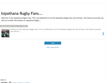 Tablet Screenshot of isipathanarugbyfans.blogspot.com