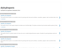 Tablet Screenshot of diyhydroponic.blogspot.com