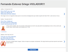 Tablet Screenshot of fernandoestevezgriegoviolador.blogspot.com