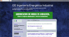 Desktop Screenshot of i2eingenieria.blogspot.com