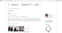 Desktop Screenshot of i-want-doesnt-get.blogspot.com
