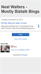 Mobile Screenshot of nealwalters.blogspot.com