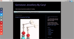 Desktop Screenshot of gemstone-jewellery-by-caryl.blogspot.com