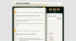 Desktop Screenshot of imprensapopular.blogspot.com