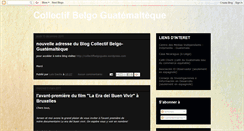 Desktop Screenshot of collectif-belgo-guate.blogspot.com
