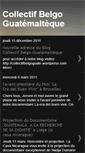Mobile Screenshot of collectif-belgo-guate.blogspot.com