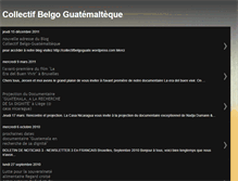 Tablet Screenshot of collectif-belgo-guate.blogspot.com