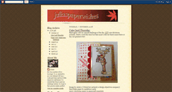 Desktop Screenshot of juliaspaperwishes.blogspot.com