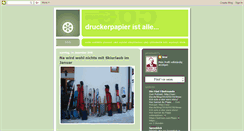 Desktop Screenshot of druckerpapier.blogspot.com