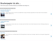 Tablet Screenshot of druckerpapier.blogspot.com