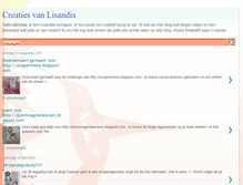 Tablet Screenshot of lisandia.blogspot.com