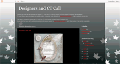 Desktop Screenshot of designersandctcall.blogspot.com