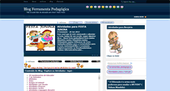 Desktop Screenshot of ferramentapedagogica.blogspot.com